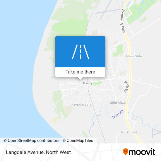 Langdale Avenue map