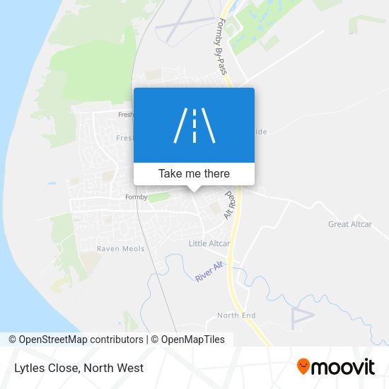 Lytles Close map