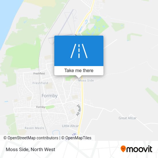 Moss Side map