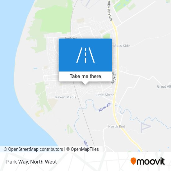 Park Way map