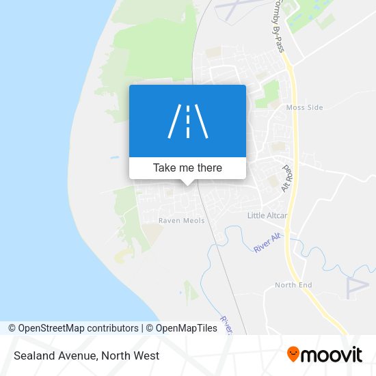 Sealand Avenue map