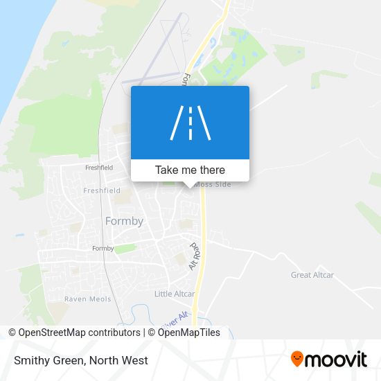 Smithy Green map