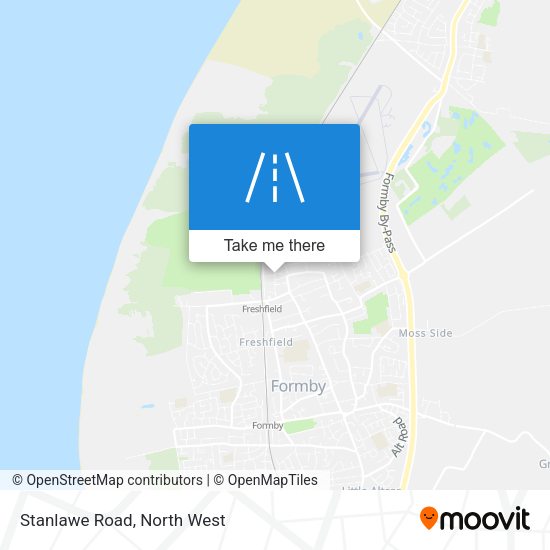 Stanlawe Road map