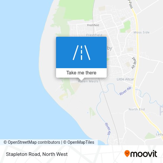 Stapleton Road map