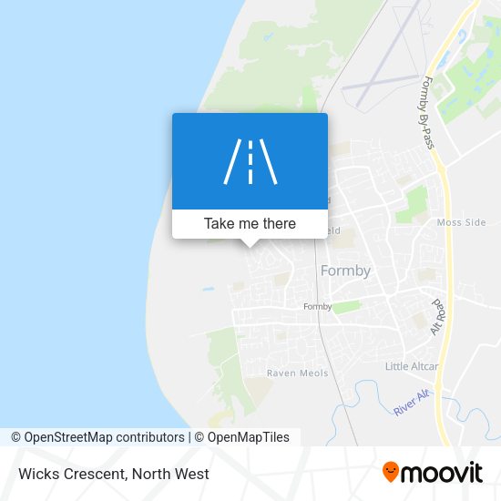 Wicks Crescent map