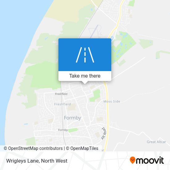 Wrigleys Lane map
