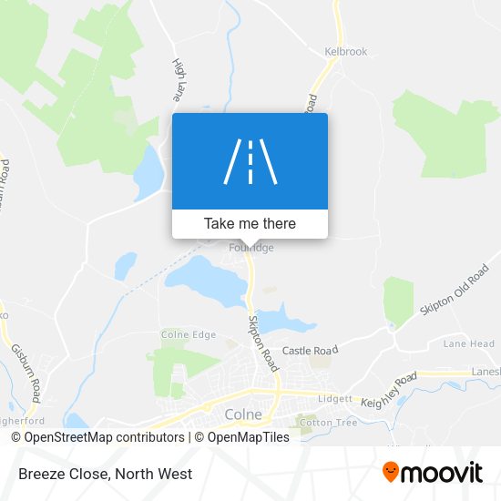Breeze Close map