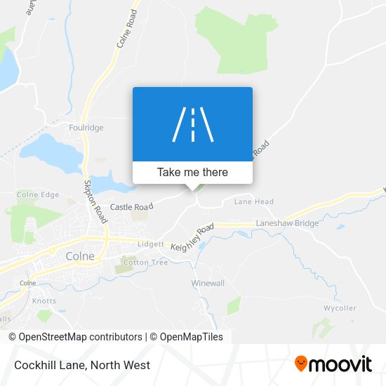 Cockhill Lane map