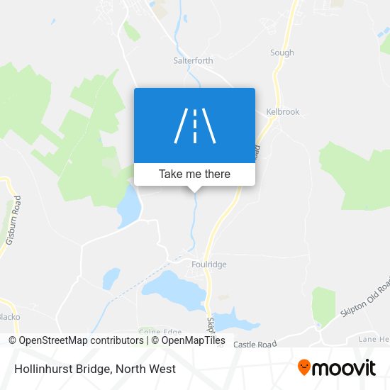 Hollinhurst Bridge map