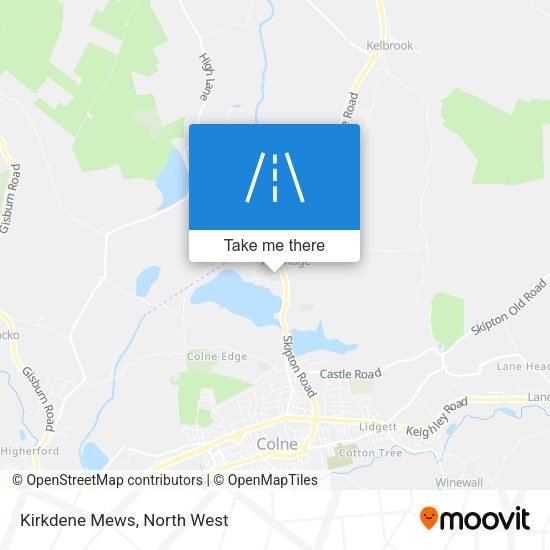 Kirkdene Mews map
