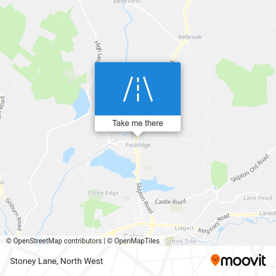 Stoney Lane map
