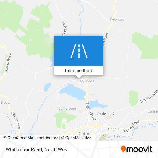 Whitemoor Road map