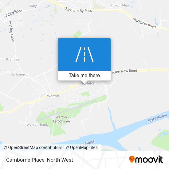 Camborne Place map