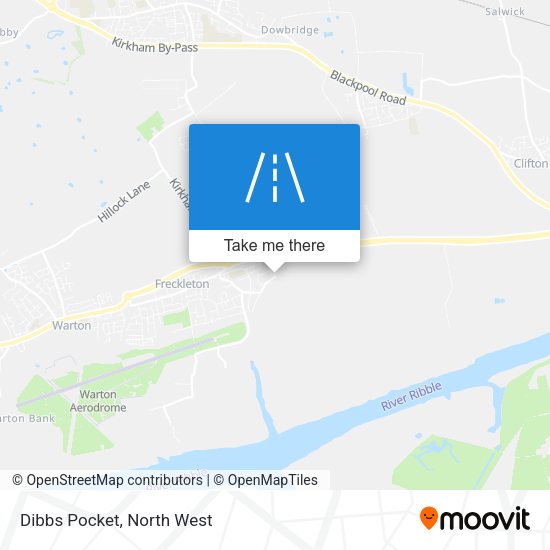 Dibbs Pocket map