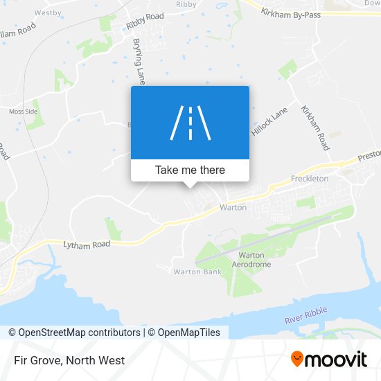 Fir Grove map