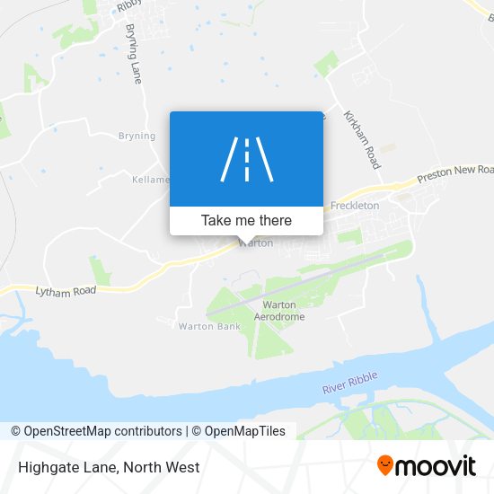 Highgate Lane map