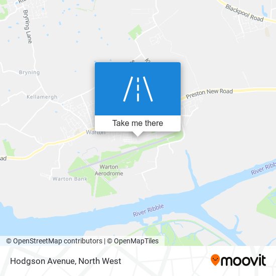 Hodgson Avenue map