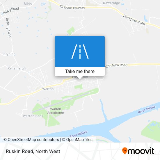 Ruskin Road map