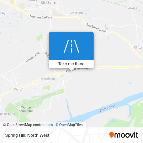 Spring Hill map