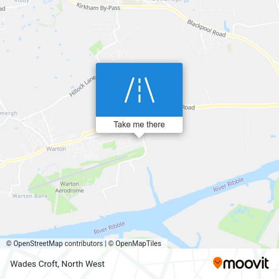 Wades Croft map