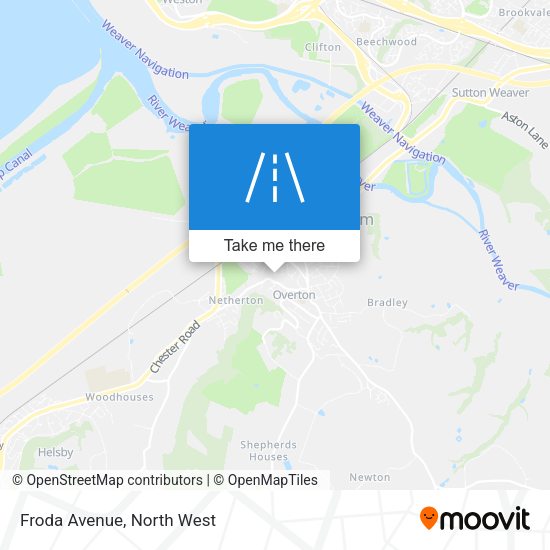Froda Avenue map