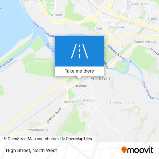 High Street map