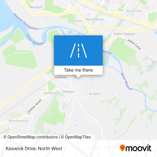 Keswick Drive map