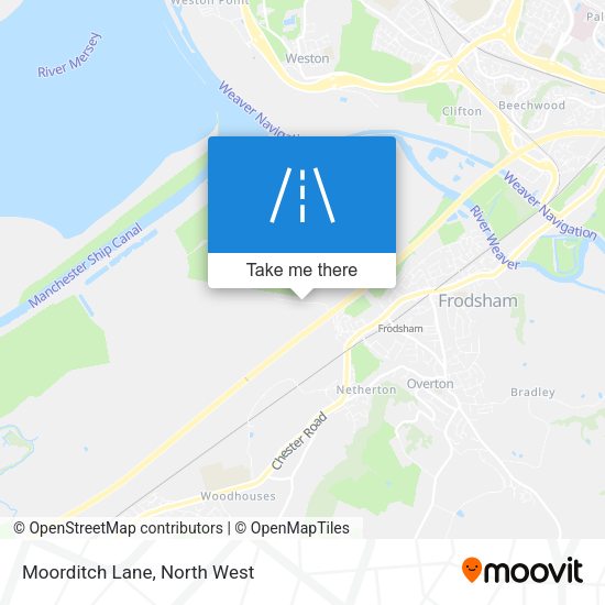 Moorditch Lane map