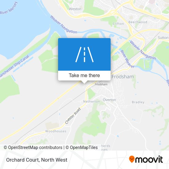 Orchard Court map