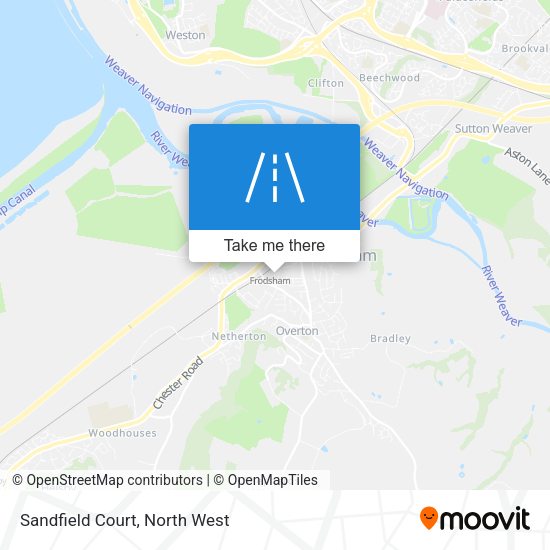 Sandfield Court map