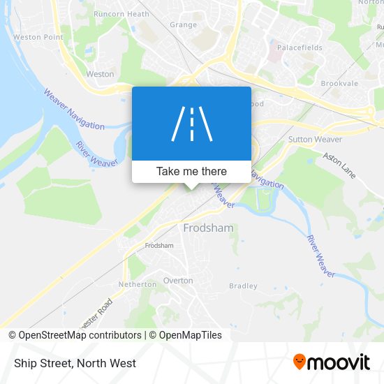 Ship Street map
