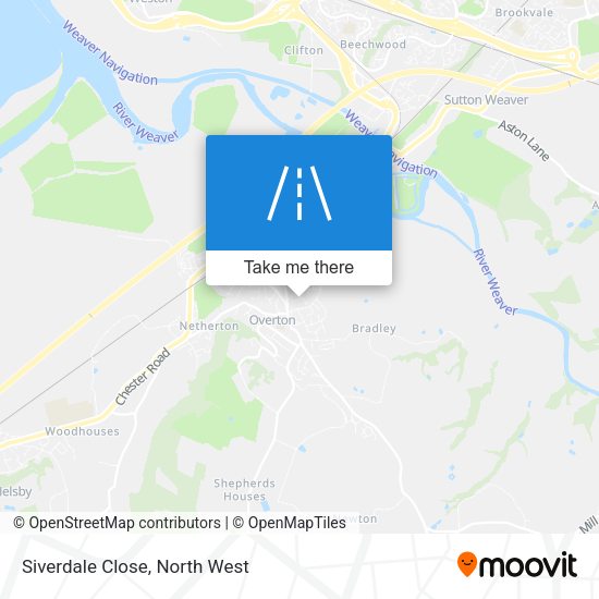 Siverdale Close map
