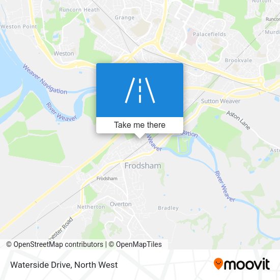 Waterside Drive map