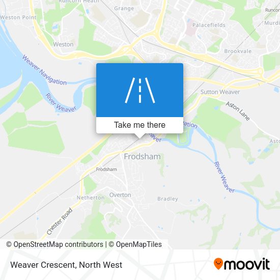 Weaver Crescent map
