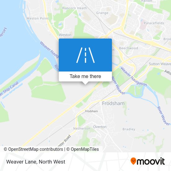 Weaver Lane map