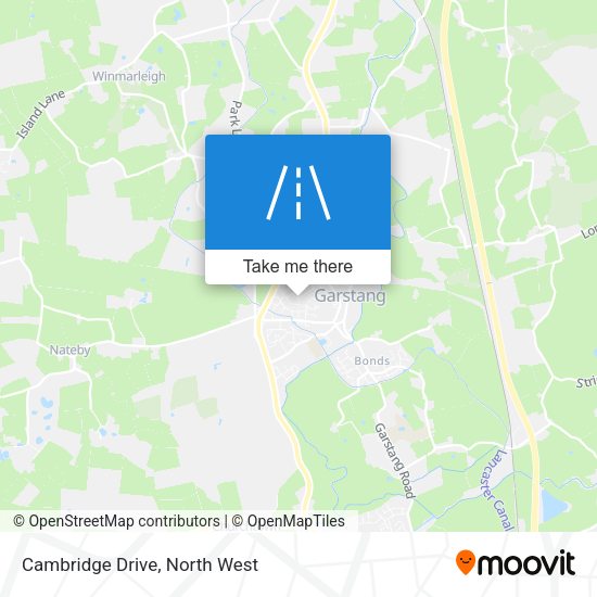Cambridge Drive map