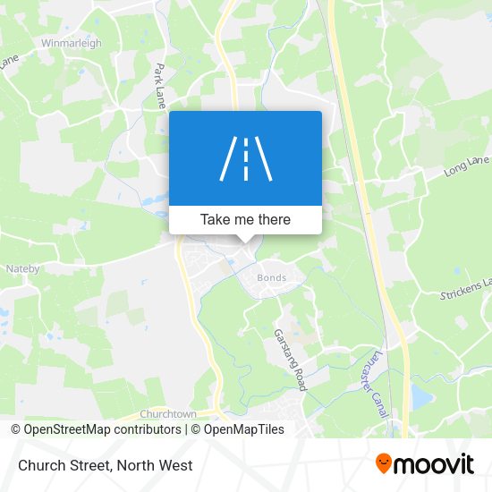 Church Street map