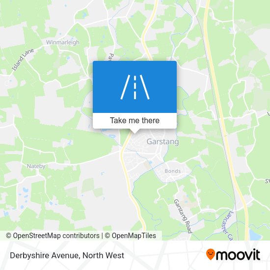 Derbyshire Avenue map