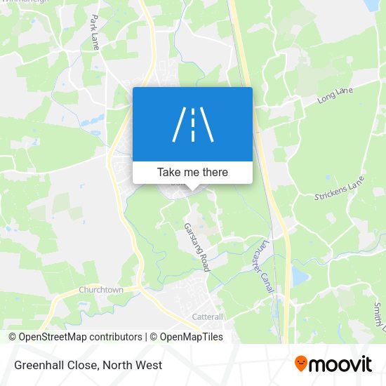 Greenhall Close map