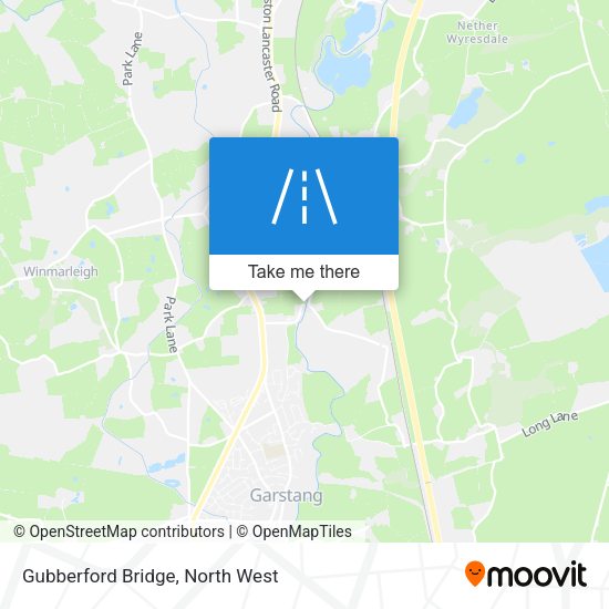Gubberford Bridge map