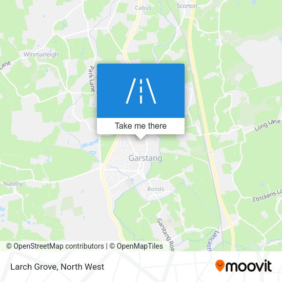 Larch Grove map