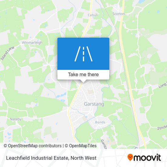 Leachfield Industrial Estate map