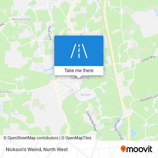 Nickson's Weind map