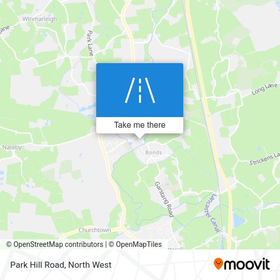 Park Hill Road map