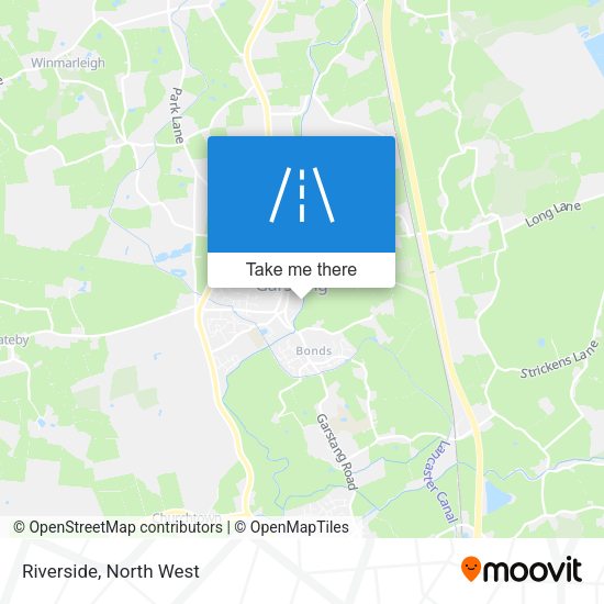 Riverside map