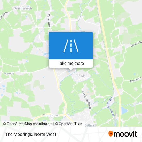 The Moorings map