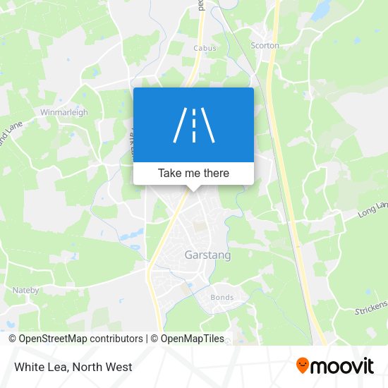 White Lea map