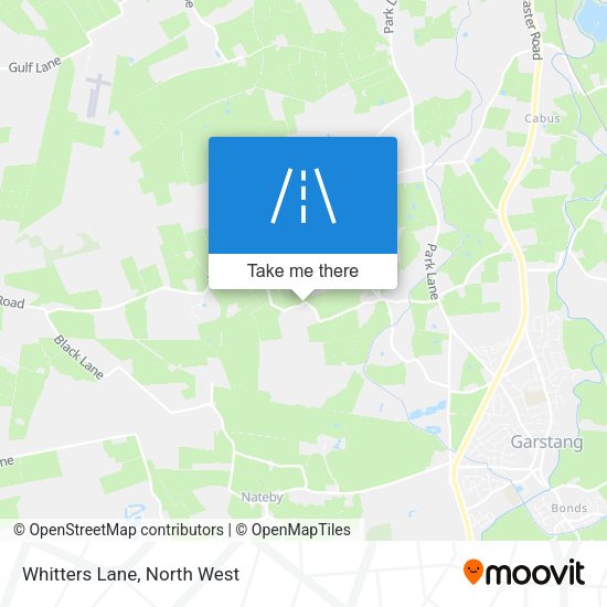 Whitters Lane map