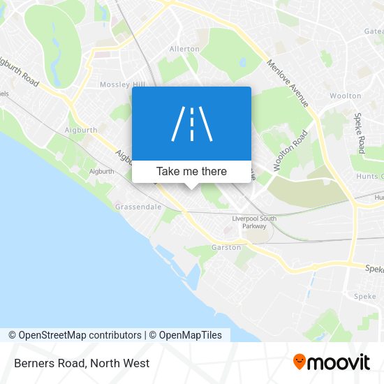 Berners Road map