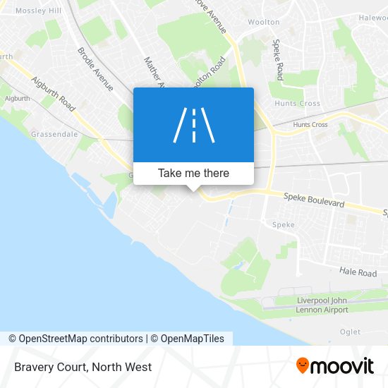 Bravery Court map